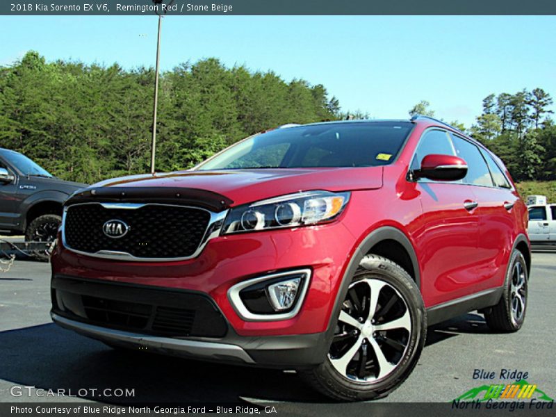 Front 3/4 View of 2018 Sorento EX V6