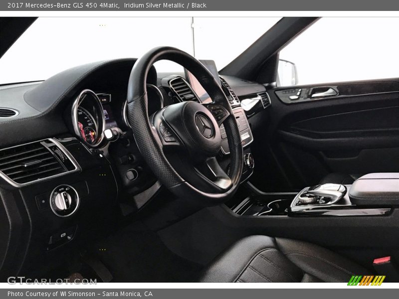 Iridium Silver Metallic / Black 2017 Mercedes-Benz GLS 450 4Matic