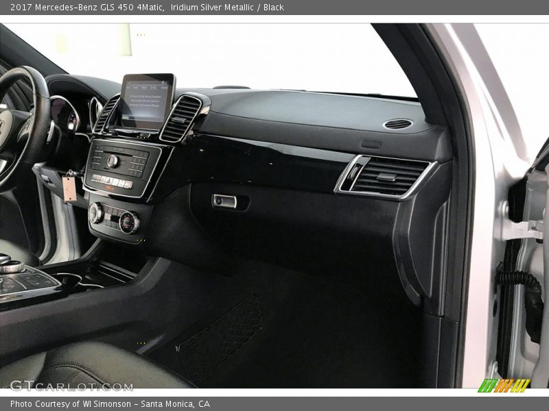 Iridium Silver Metallic / Black 2017 Mercedes-Benz GLS 450 4Matic