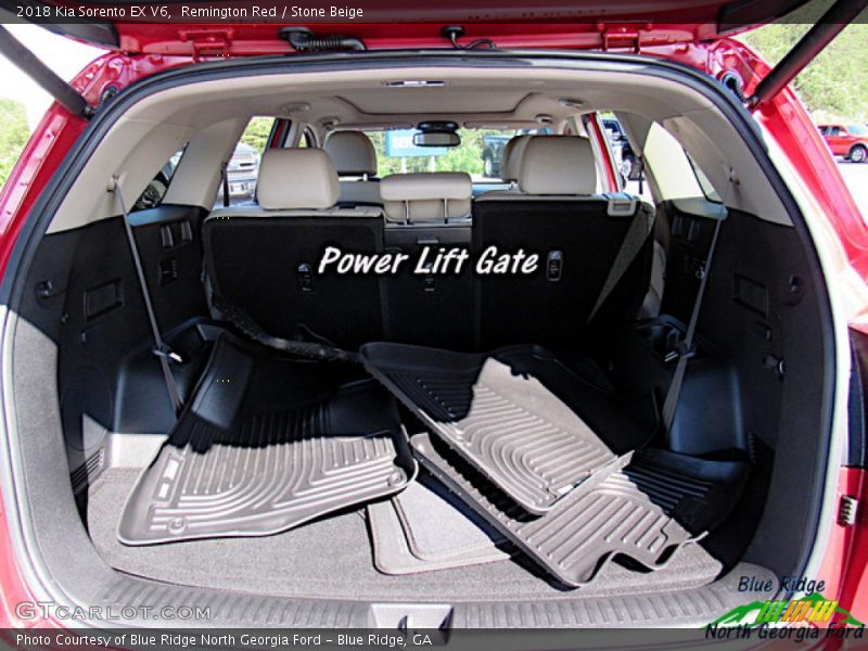 Remington Red / Stone Beige 2018 Kia Sorento EX V6