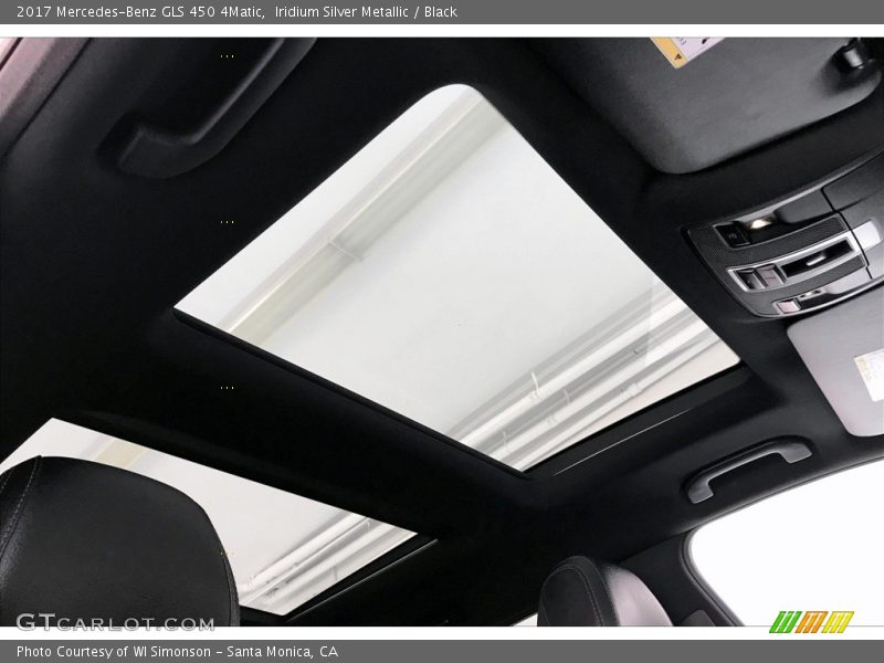 Iridium Silver Metallic / Black 2017 Mercedes-Benz GLS 450 4Matic