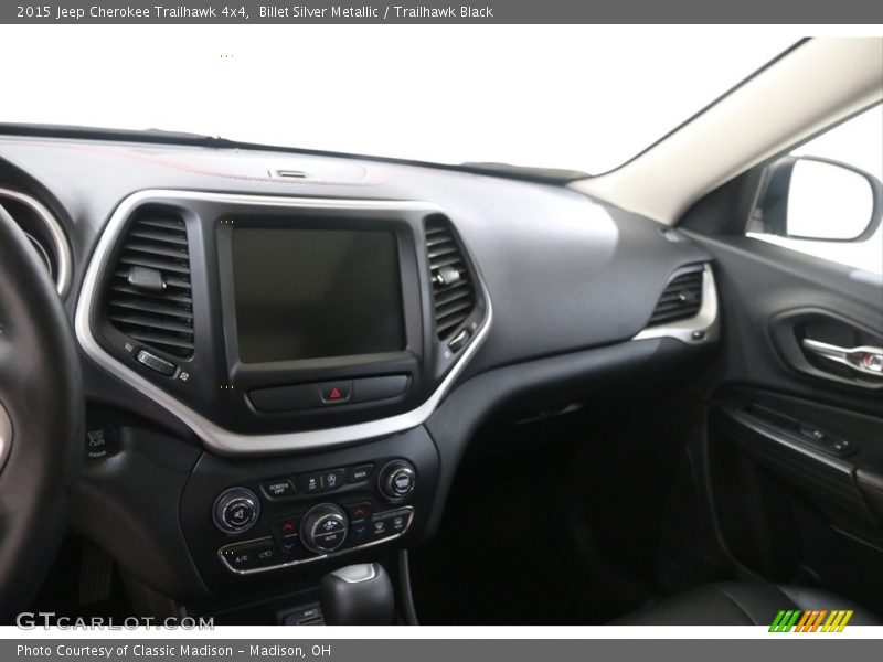 Billet Silver Metallic / Trailhawk Black 2015 Jeep Cherokee Trailhawk 4x4