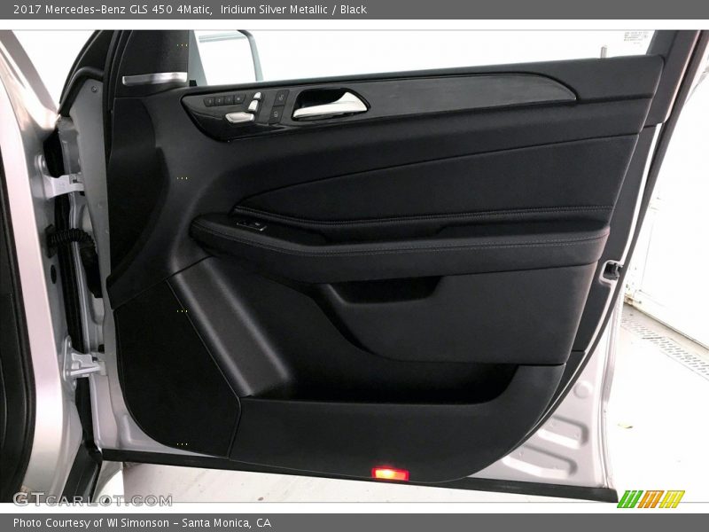 Iridium Silver Metallic / Black 2017 Mercedes-Benz GLS 450 4Matic