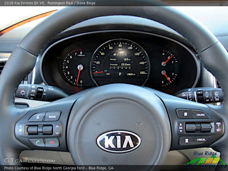  2018 Sorento EX V6 Steering Wheel