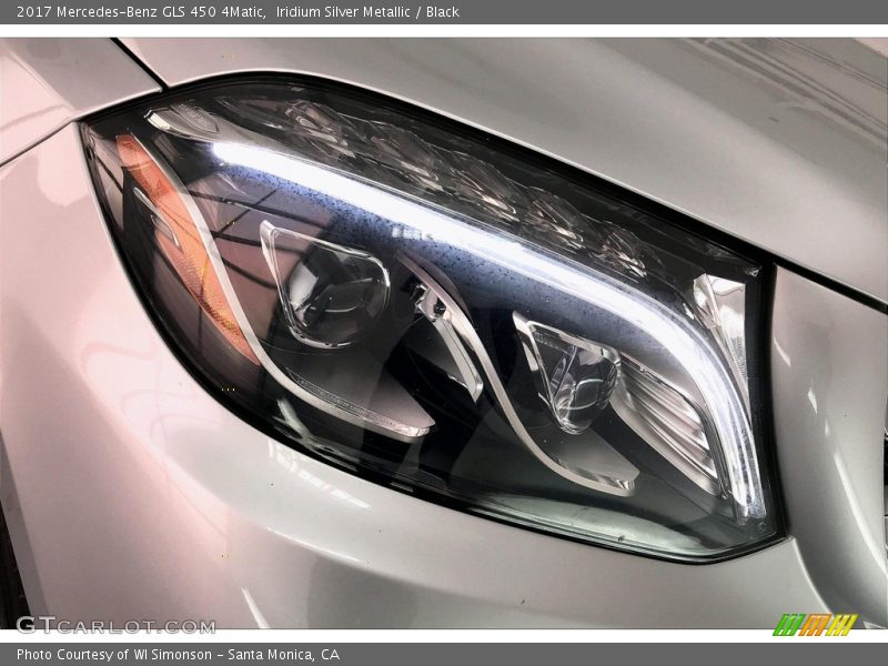 Iridium Silver Metallic / Black 2017 Mercedes-Benz GLS 450 4Matic