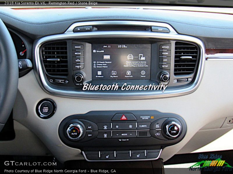 Remington Red / Stone Beige 2018 Kia Sorento EX V6