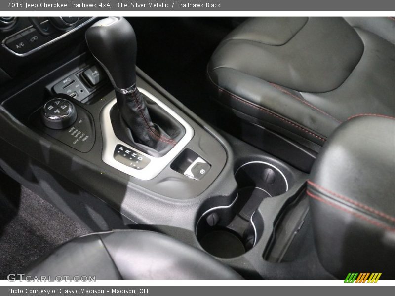 Billet Silver Metallic / Trailhawk Black 2015 Jeep Cherokee Trailhawk 4x4