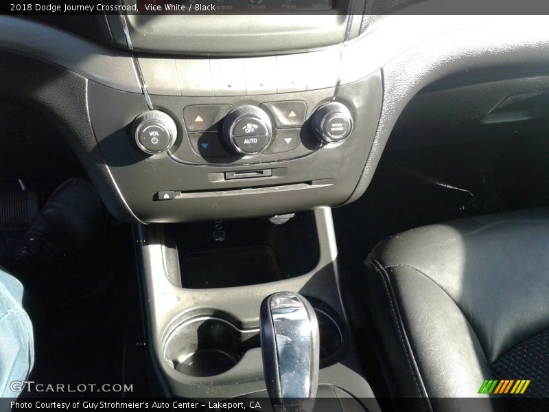 Vice White / Black 2018 Dodge Journey Crossroad