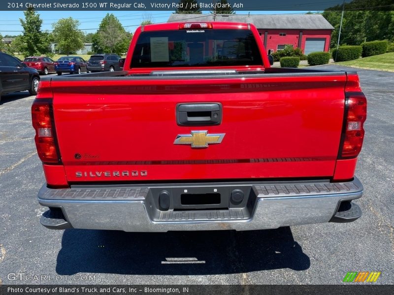 Victory Red / Jet Black/Dark Ash 2014 Chevrolet Silverado 1500 WT Regular Cab