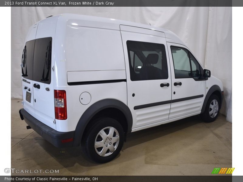 Frozen White / Dark Gray 2013 Ford Transit Connect XL Van