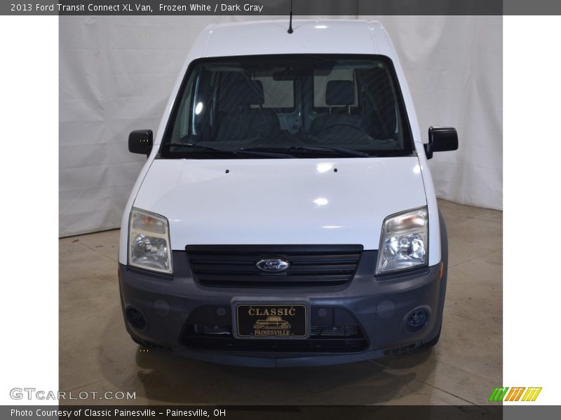 Frozen White / Dark Gray 2013 Ford Transit Connect XL Van