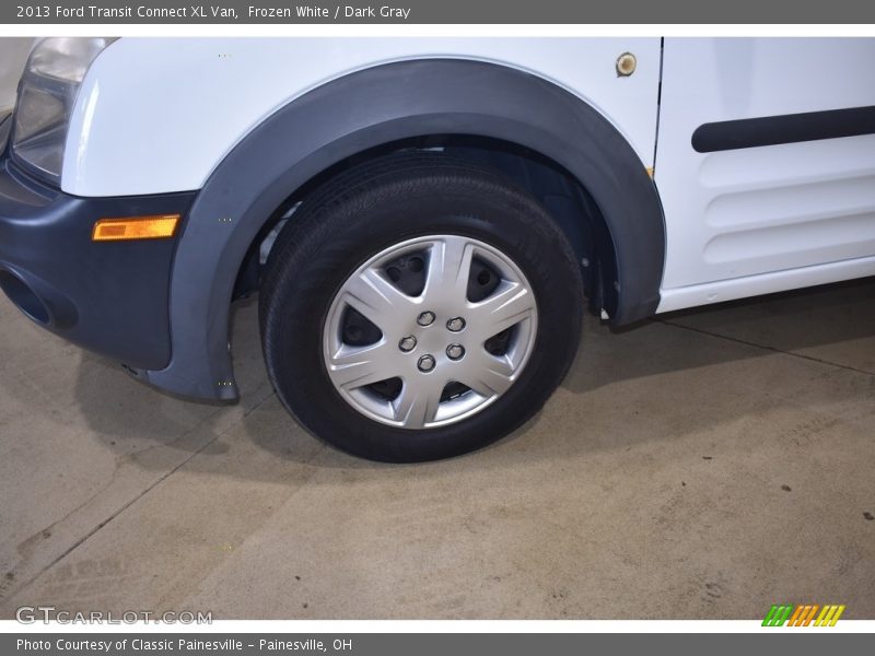 Frozen White / Dark Gray 2013 Ford Transit Connect XL Van