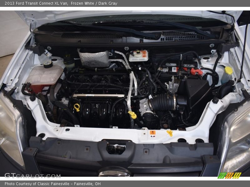 Frozen White / Dark Gray 2013 Ford Transit Connect XL Van