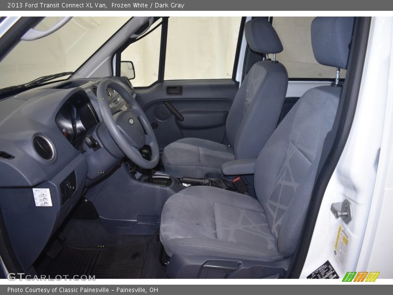 Frozen White / Dark Gray 2013 Ford Transit Connect XL Van