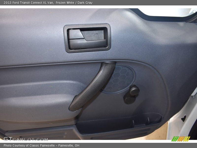 Frozen White / Dark Gray 2013 Ford Transit Connect XL Van