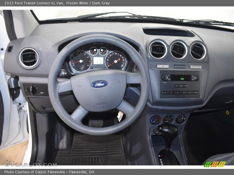 Frozen White / Dark Gray 2013 Ford Transit Connect XL Van