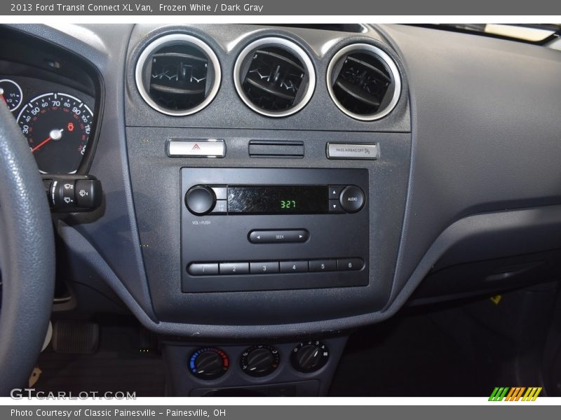 Frozen White / Dark Gray 2013 Ford Transit Connect XL Van
