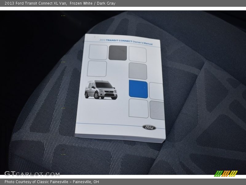 Frozen White / Dark Gray 2013 Ford Transit Connect XL Van