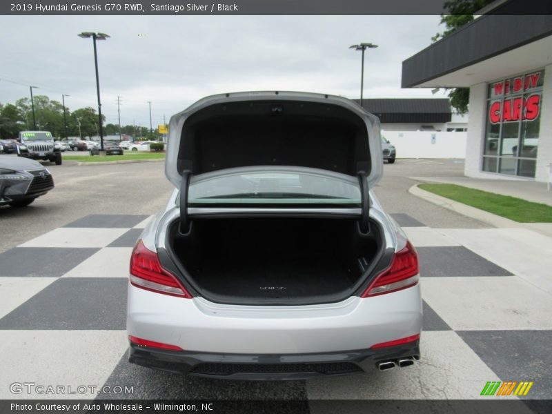 Santiago Silver / Black 2019 Hyundai Genesis G70 RWD
