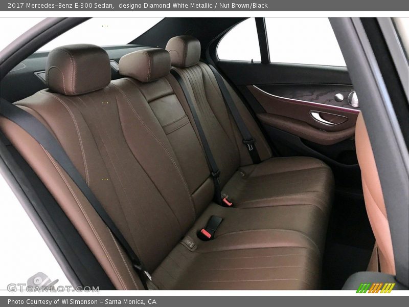 designo Diamond White Metallic / Nut Brown/Black 2017 Mercedes-Benz E 300 Sedan