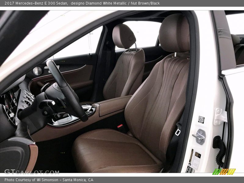 Front Seat of 2017 E 300 Sedan