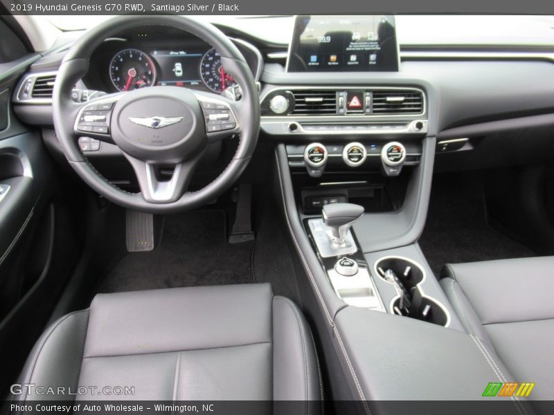 Dashboard of 2019 Genesis G70 RWD