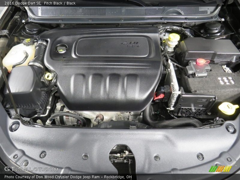 Pitch Black / Black 2016 Dodge Dart SE
