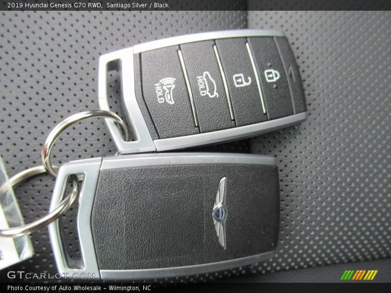 Keys of 2019 Genesis G70 RWD