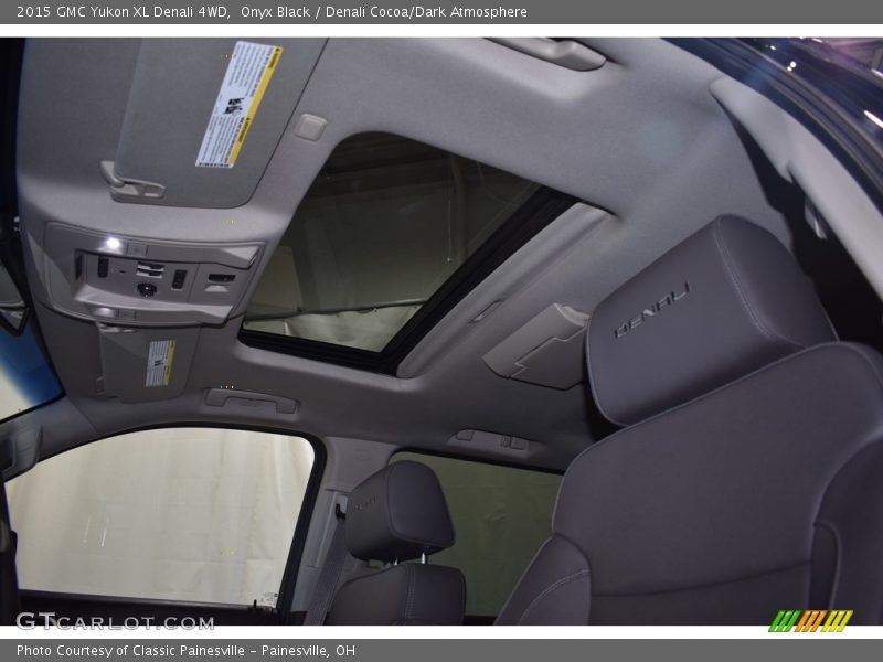 Onyx Black / Denali Cocoa/Dark Atmosphere 2015 GMC Yukon XL Denali 4WD