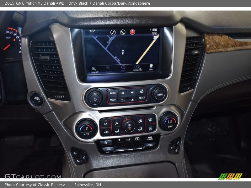Onyx Black / Denali Cocoa/Dark Atmosphere 2015 GMC Yukon XL Denali 4WD