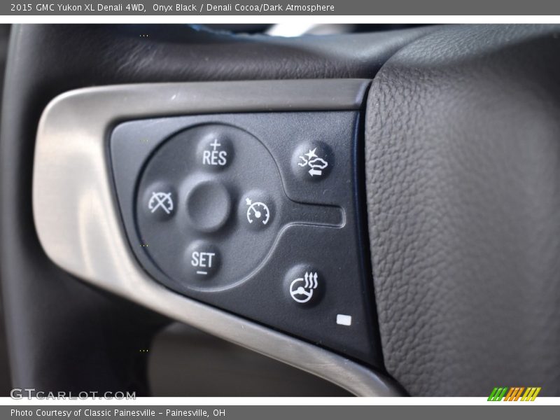 Onyx Black / Denali Cocoa/Dark Atmosphere 2015 GMC Yukon XL Denali 4WD