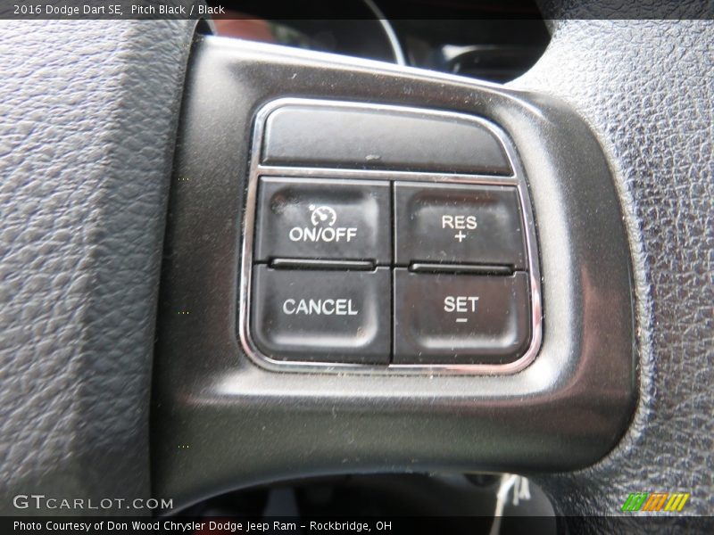 Pitch Black / Black 2016 Dodge Dart SE