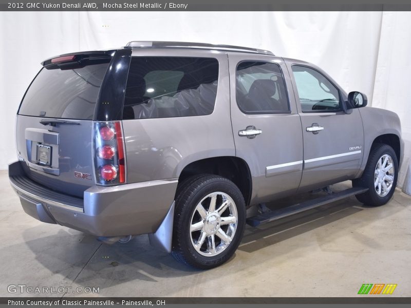 Mocha Steel Metallic / Ebony 2012 GMC Yukon Denali AWD