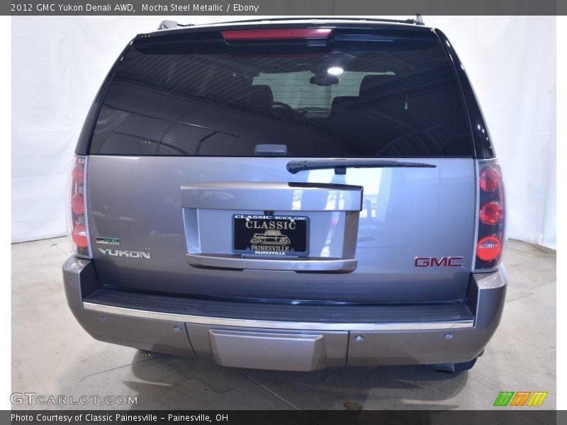 Mocha Steel Metallic / Ebony 2012 GMC Yukon Denali AWD