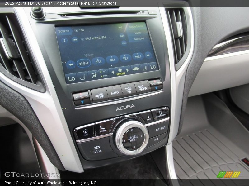Modern Steel Metallic / Graystone 2019 Acura TLX V6 Sedan