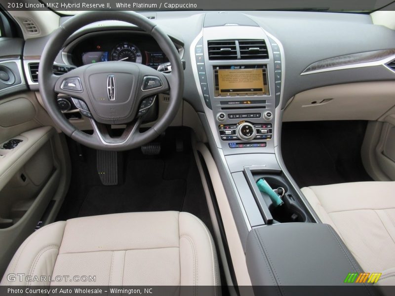 Dashboard of 2019 MKZ Hybrid Reserve II