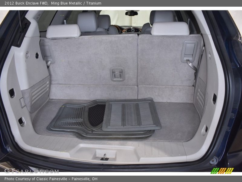 Ming Blue Metallic / Titanium 2012 Buick Enclave FWD