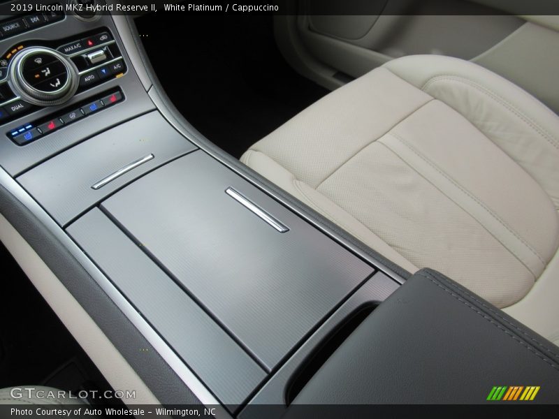 White Platinum / Cappuccino 2019 Lincoln MKZ Hybrid Reserve II