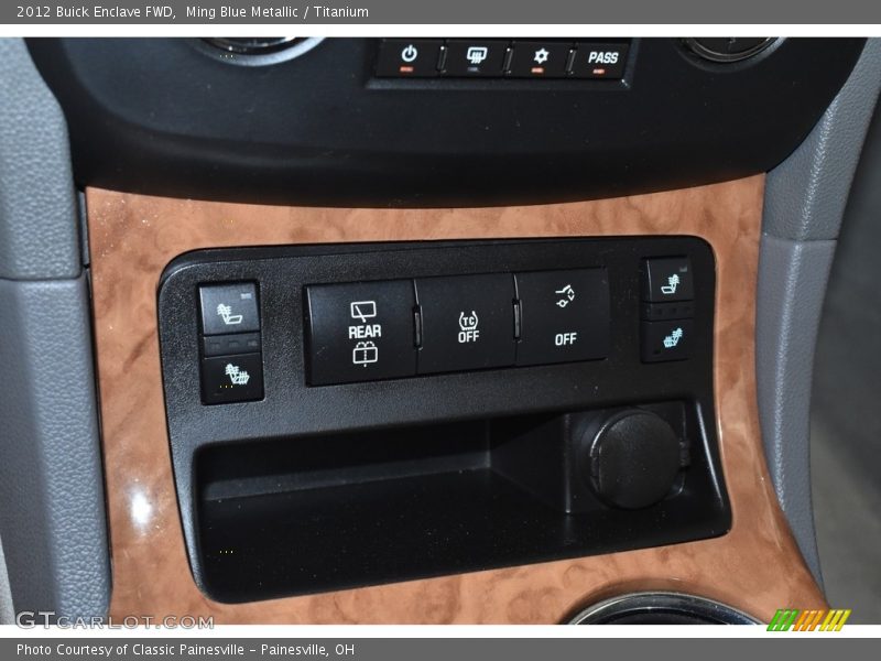 Ming Blue Metallic / Titanium 2012 Buick Enclave FWD