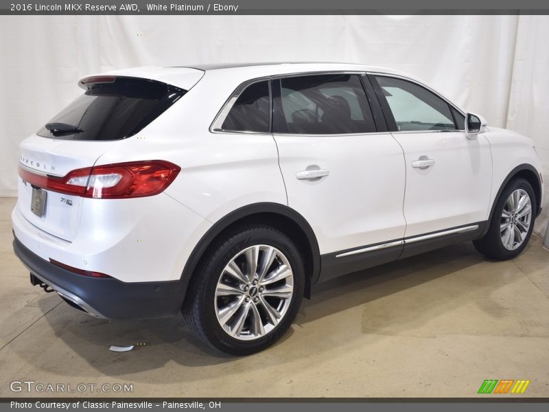  2016 MKX Reserve AWD White Platinum