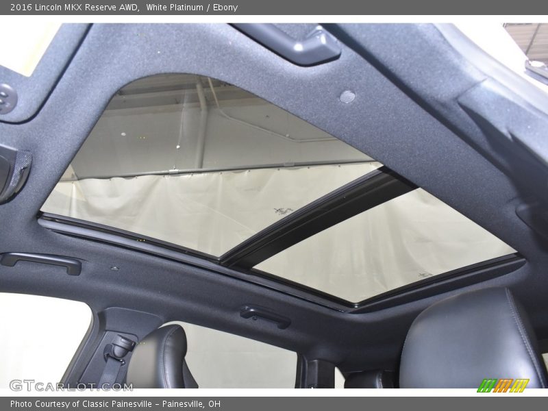 White Platinum / Ebony 2016 Lincoln MKX Reserve AWD