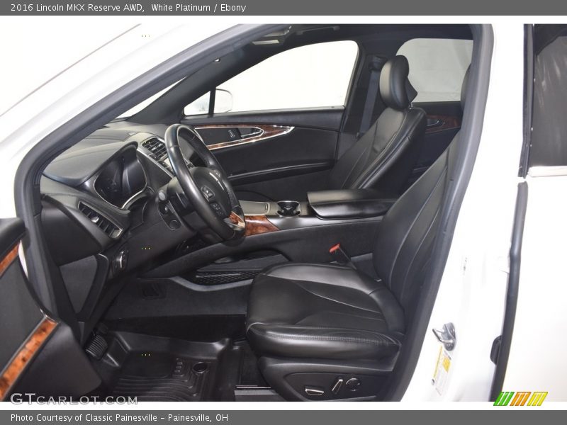 White Platinum / Ebony 2016 Lincoln MKX Reserve AWD