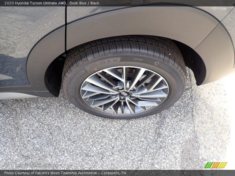 Dusk Blue / Black 2020 Hyundai Tucson Ultimate AWD