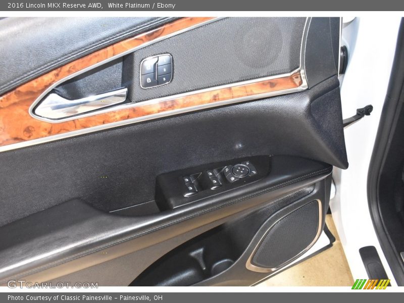 White Platinum / Ebony 2016 Lincoln MKX Reserve AWD