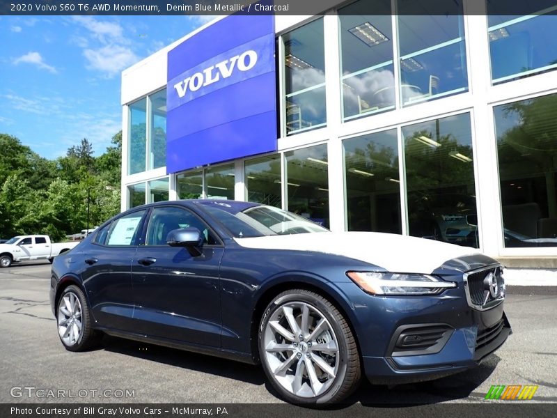 Front 3/4 View of 2020 S60 T6 AWD Momentum