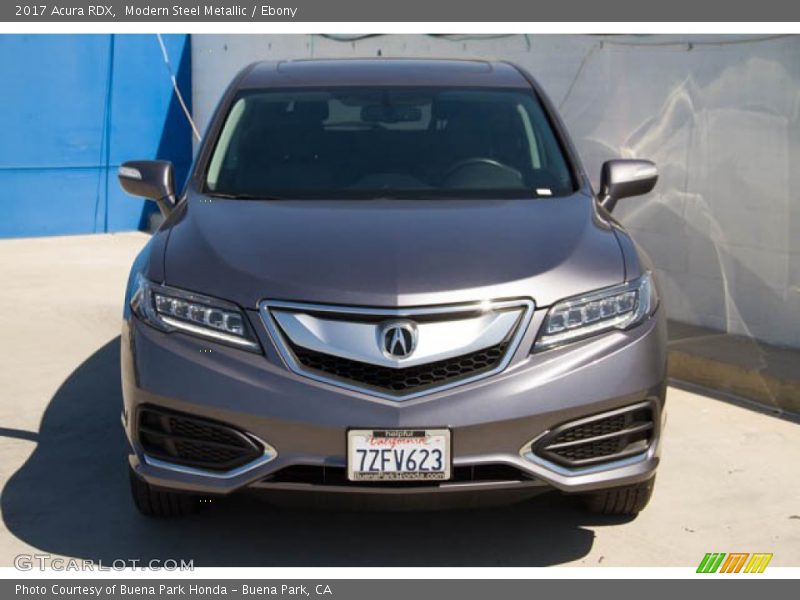 Modern Steel Metallic / Ebony 2017 Acura RDX
