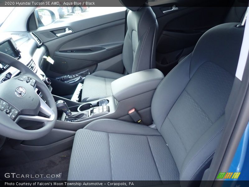 Aqua Blue / Black 2020 Hyundai Tucson SE AWD