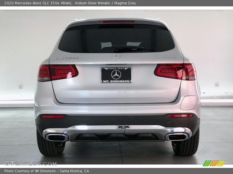 Iridium Silver Metallic / Magma Grey 2020 Mercedes-Benz GLC 350e 4Matic