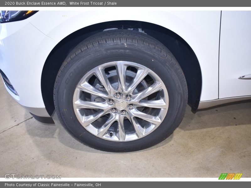 White Frost Tricoat / Shale 2020 Buick Enclave Essence AWD