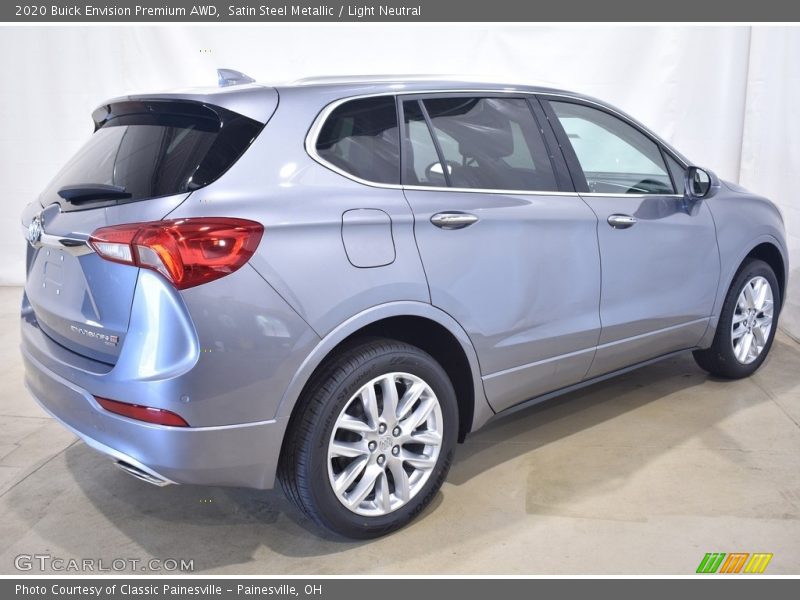 Satin Steel Metallic / Light Neutral 2020 Buick Envision Premium AWD
